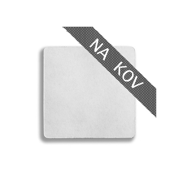 NFC tag NTAG203 na kov čtvereček