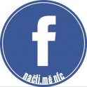 NFC štítek Facebook "f"