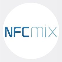 NFCmix bílý NFC štítek