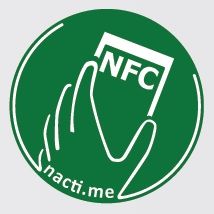 Načti.mě Touch zelený NFC štítek