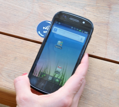 Odemknutí chytrého telefonu/tabletu pomocí NFC